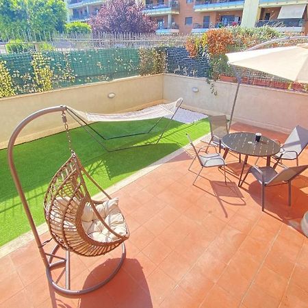 Sun Nest Apartment - Terrace & Garage Ф'юмічіно Екстер'єр фото
